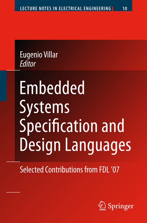 Embedded Systems Specification and Design Languages - 