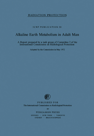 Alkaline Earth Metabolism in Adult Man