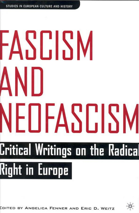 Fascism and Neofascism - 