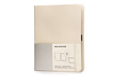 Moleskine Khaki Beige Ipad Air Cover With Volant Notebook -  Moleskine