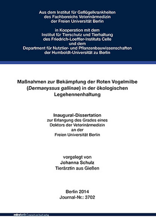 Maßnahmen zur Bekämpfung der Roten Vogelmilbe (Dermanyssus gallinae) in der ökologischen Legehennenhaltung