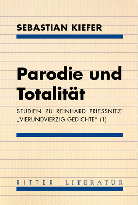 Parodie und Totalit&auml;t. - Sebastian Kiefer