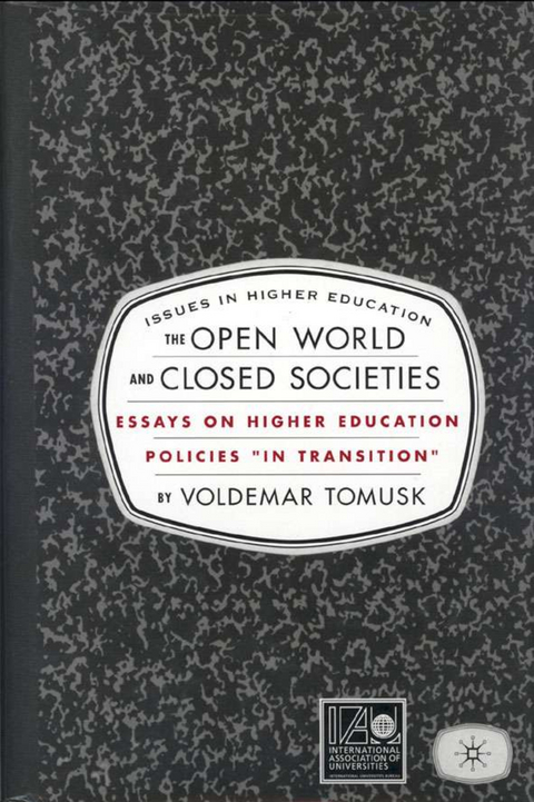 The Open World and Closed Societies - V. Tomusk