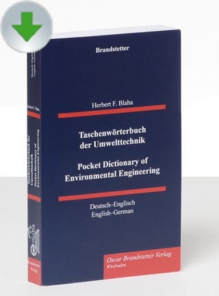 Taschenwörterbuch der Umwelttechnik / Pocket Dictionary of Environmental Engineering