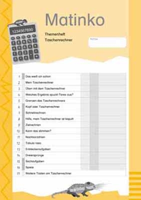 Matinko-Themenheft Taschenrechner