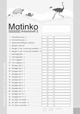 Matinko-Arbeitsheft 3