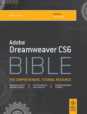Adobe Dreamweaver Cs6 Bible