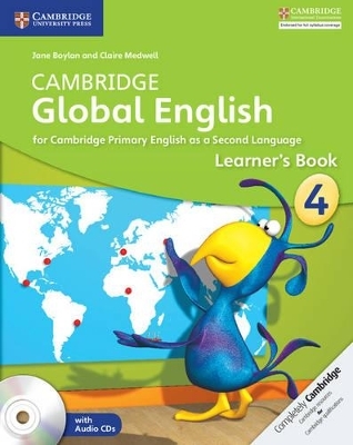 Cambridge Global English Stage 4 Stage 4 Learner's Book with Audio CD - Jane Boylan, Claire Medwell
