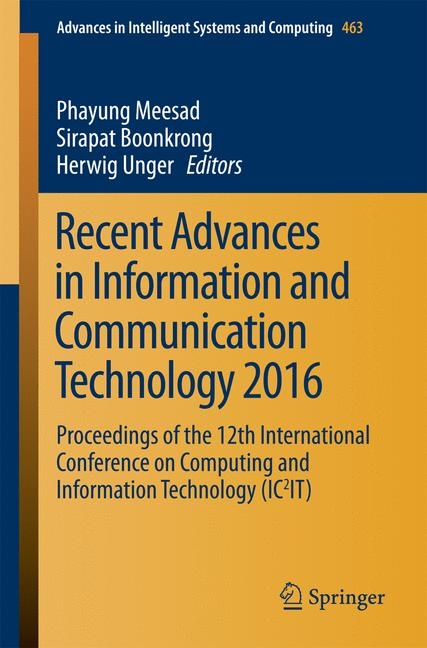 Recent Advances in Information and Communication Technology 2016 - 
