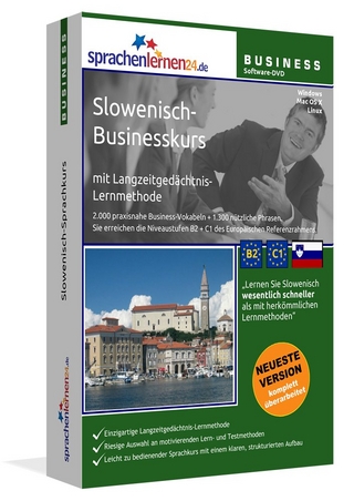 Sprachenlernen24.de Slowenisch-Businesskurs Software