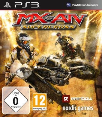 MX vs. ATV Supercross, PS3-Blu-ray Disc