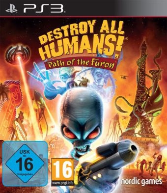 Destroy all Humans, Path of the Furon, PS3-Blu-ray Disc