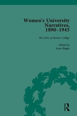 Women's University Narratives, 1890&ndash;1945, Part I - Anna Bogen