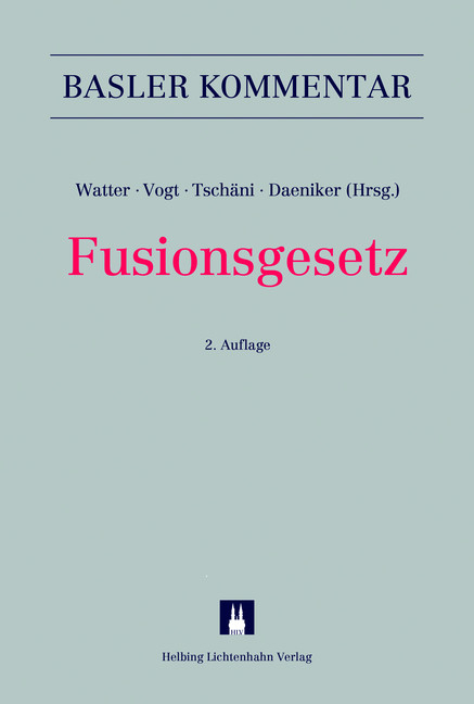 Fusionsgesetz - Hansj&uuml;rg Appenzeller, Mark-Oliver Baumgarten, Raffael B&uuml;chi, Marco Colombini, Hans-Jakob Diem, Dieter Dubs, Felix R. Ehrat, Stephan Erni, Fabienne Frehner, J&uuml;rg Frick, Tino Gaberth&uuml;el, Dieter Gericke, Harold Gr&uuml;ninger, Daniel Hasler, Ueli Huber, Urs K&auml;gi, Beat K&uuml;hni, Matthias Kuster, Claude Lambert, Ralph Malacrida, Benedikt Maurenbrecher, Lukas Morscher, Matthias Oertle, Stefan Oesterhelt, Daniel C. Pfiffner, Corrado Rampini, Thomas Reutter, Flavio Romerio, Patrick Schleiffer, Thomas Stoltz, Roland Truffer, Rudolf Tsch&auml;ni, Stefan Waller, Rolf Watter, Matthias Wolf, Urs L. Baumgartner, Ren&eacute; B&ouml;sch, Jean-Luc Colombini, Daniel Daeniker, Felix Dasser, Boris Etter, Daniel Girsberger, Dieter Gr&uuml;nblatt, Reto Heuberger, David H&uuml;rlimann, Marcel Meinhardt, Andreas Moll, Peter M&uuml;ller, Roberta Papa, Peter Riedweg, Rodrigo Rodriguez, Eveline Saupper, Christoph Oliver Schmid, Christoph St&auml;ubli, Markus Vischer, Markus Weidmann, Markus Widmer, Michael Winkler