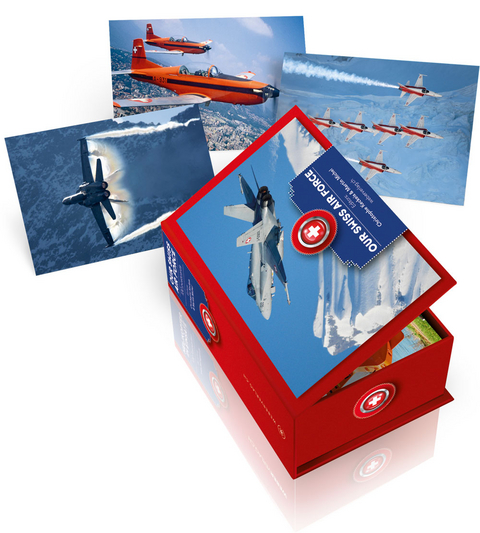 Postkartenbox Our Swiss Air Force - 