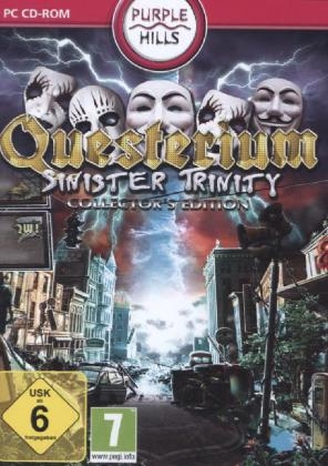 Questerium, Sinister Trinity, Collector's Edition, CD-ROM