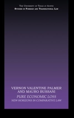 Pure Economic Loss - Vernon Valentine Palmer, Mauro Bussani