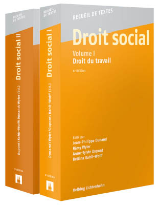 Droit social, Volumes I + II - 