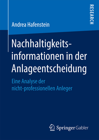 Nachhaltigkeitsinformationen in der Anlageentscheidung