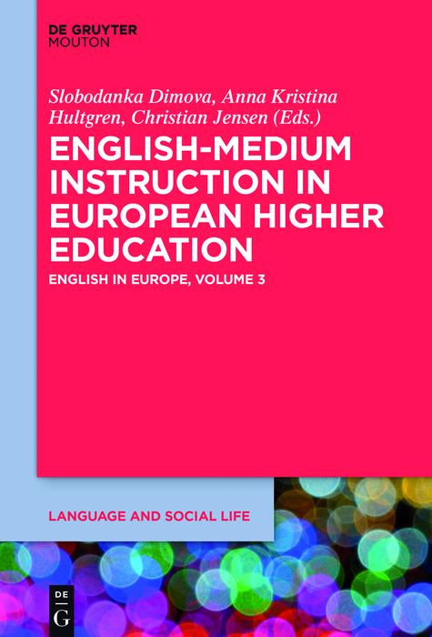 English-Medium Instruction in European Higher Education - 