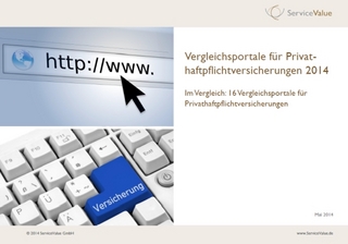 Vergleichsportale für Privathaftpflichtversicherungen 2014