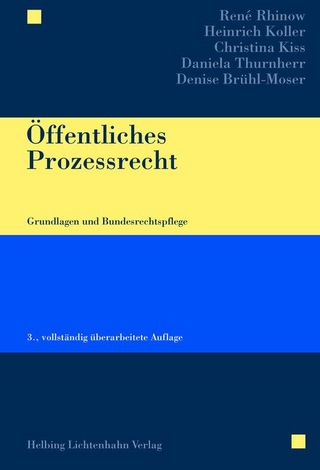 Öffentliches Prozessrecht