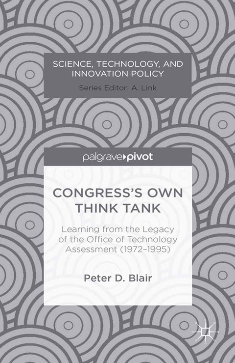 Congress&rsquo;s Own Think Tank - P. Blair