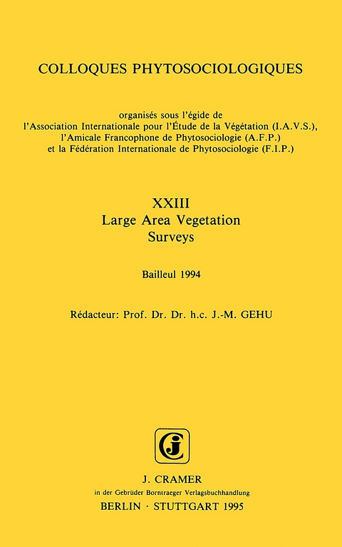 Large Area Vegetation Surveys - 