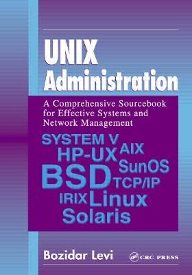 UNIX Administration - Bozidar Levi