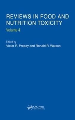 Reviews in Food and Nutrition Toxicity, Volume 4 - 