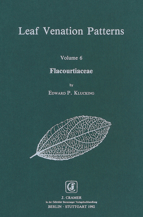 Leaf Venation Patterns / Flacourtiaceae - Edward P Klucking