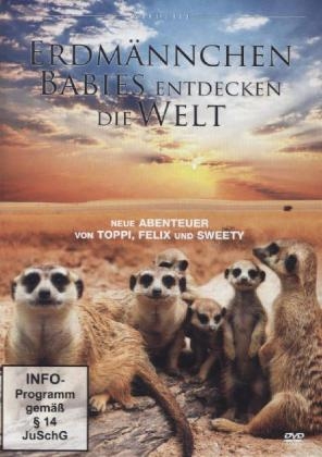 Erdmännchen Babies entdecken die Welt, 1 DVD