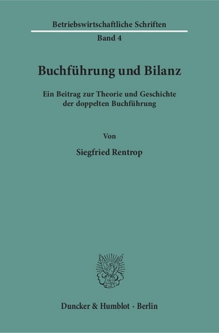Buchführung und Bilanz.