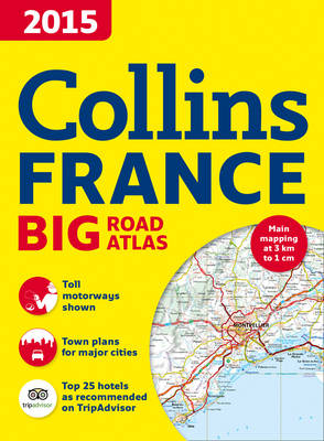 2015 Collins France Big Road Atlas