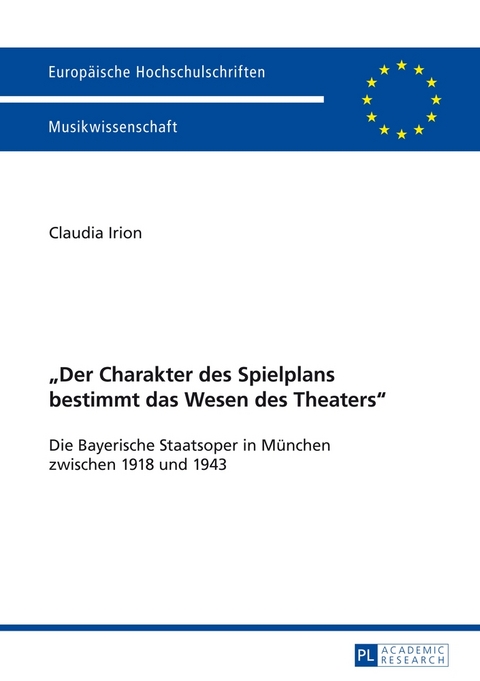 &laquo;Der Charakter des Spielplans bestimmt das Wesen des Theaters&raquo; - Claudia Irion-Senge