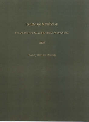 Diary of a Voyage to Australia and New Zealand 1885