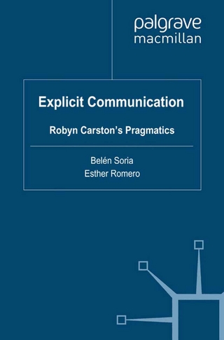 Explicit Communication