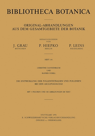Die Entwicklung der Pollentetraden und Pollinien bei den Asclepiadaceae