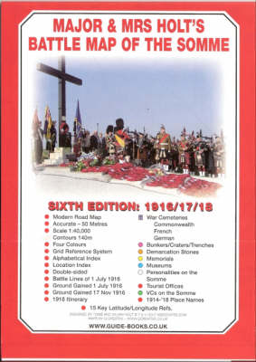 Major and Mrs.Holt's Battle Map of the Somme - Tonie Holt, Valmai Holt