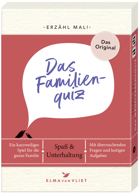 Erz&auml;hl mal! Das Familienquiz | Elma van Vliet - Elma van Vliet