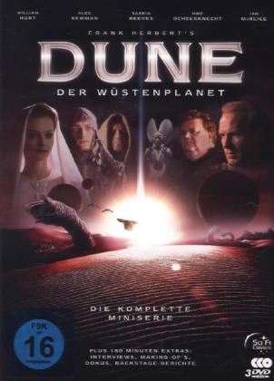 Dune: Der W&uuml;stenplanet, Der TV-Mehrteiler, 3 DVDs