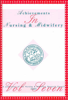 Achievements in Nursing and Midwifery -  St George Hospital