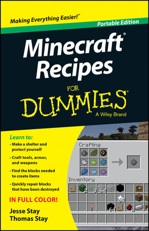 Minecraft Recipes For Dummies - Jesse Stay, Thomas Stay