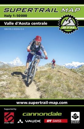 Supertrail Map Valle d`Aosta Centrale