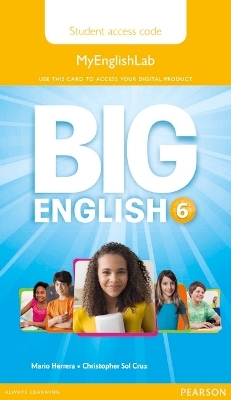 Big English 6 Pupil's MyEnglishLab Access Code (standalone)