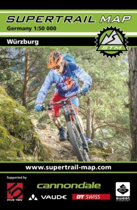 Supertrail Map Würzburg