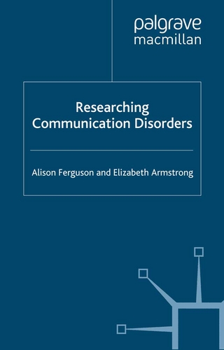 Researching Communication Disorders