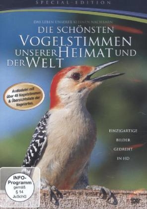 Die sch&ouml;nsten Vogelstimmen unserer Heimat und der Welt, 1 DVD (Special Edition)