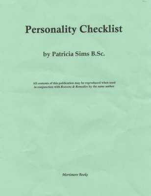 Personality Checklist