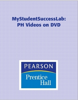 MyLab Student Success PH Videos on DVD - Prentice Hall SSCD